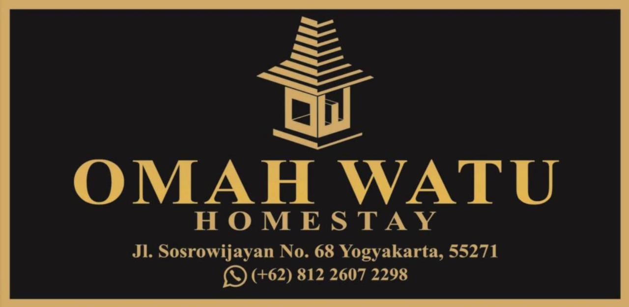 Omah Watu Homestay Джокьякарта Экстерьер фото